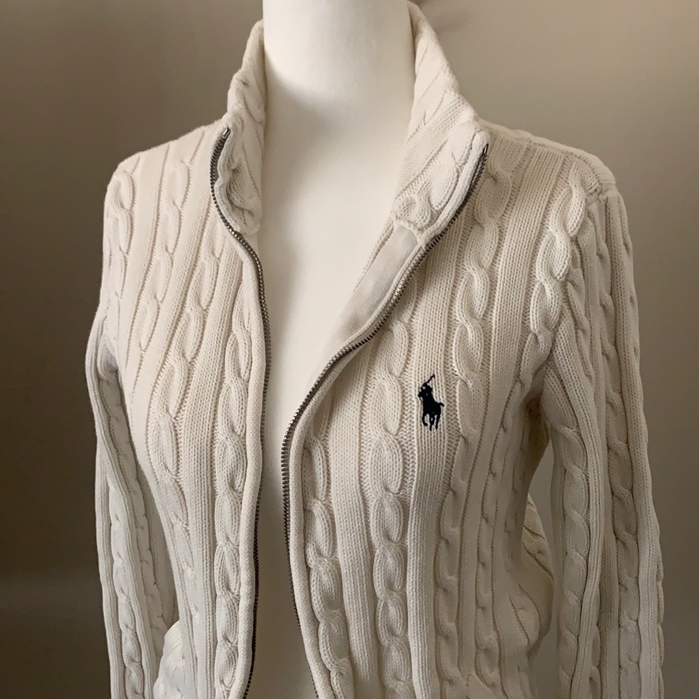 Vintage Ralph Lauren jacket white